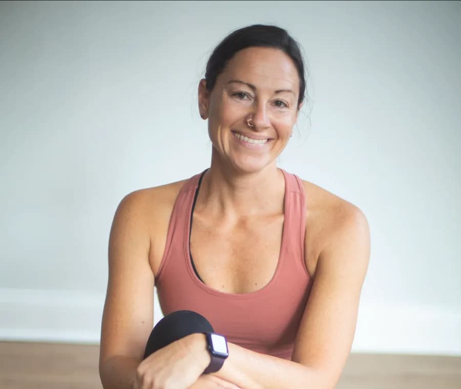 Portrait of Ashley Ribaudo, Studio Owner behind saintlouisashtangayoga.com