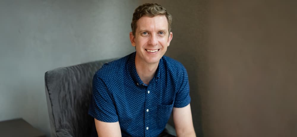 Eddie Arpin, yoga technology founder featured by Yoga Founders Magazine