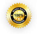 100% Money-Back Guarantee seal